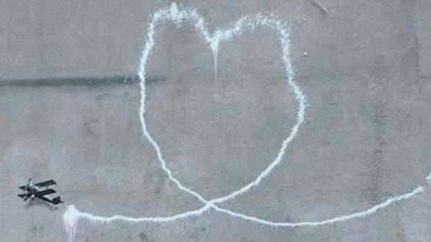 Banksy’t i fshihet grafiti