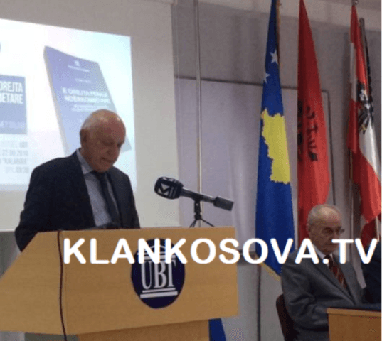 Profesor Ismet Salihu promovon librin për Specialen