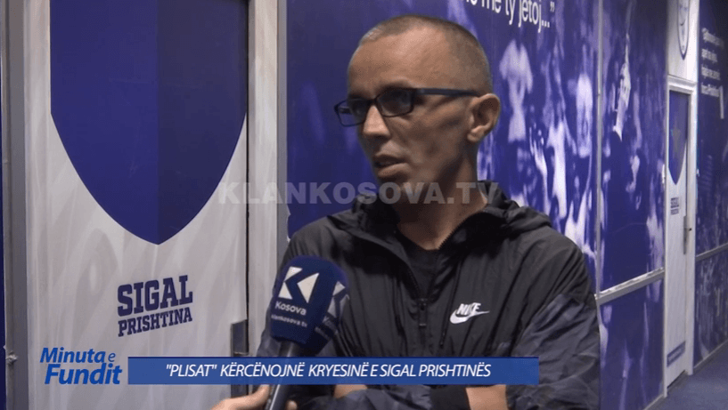 Plisat s'e duan Drilon Hajrizin te Sigal Prishtina (VIDEO)