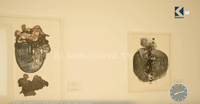 Ekspozitë në nder të artistit Gjelosh Gjokaj (VIDEO)