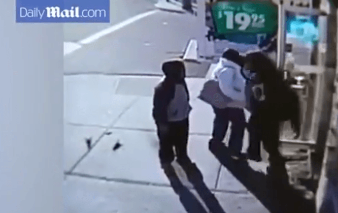 E tmerrshme, gjyshja 69 vjeçare sulmohet papritur në fytyrë (VIDEO)
