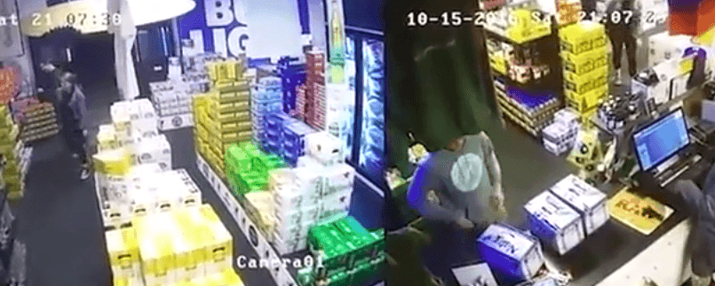 Fëmija tenton të mashtroj për të blerë tre pako birrash (VIDEO)