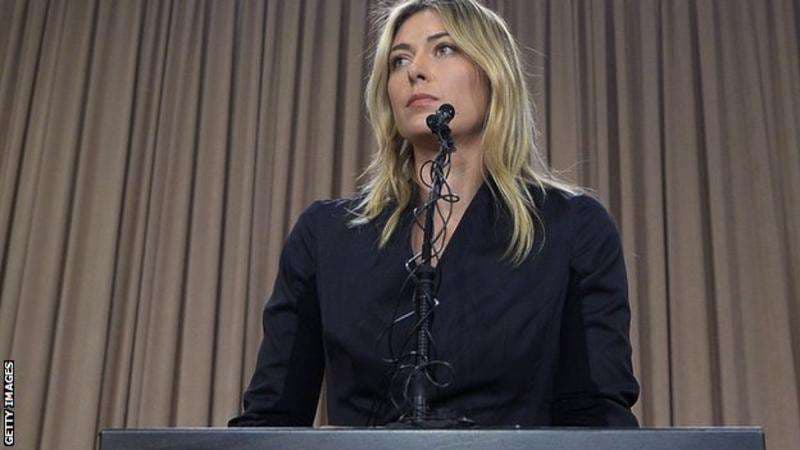 Ulet dënimi për Sharapova