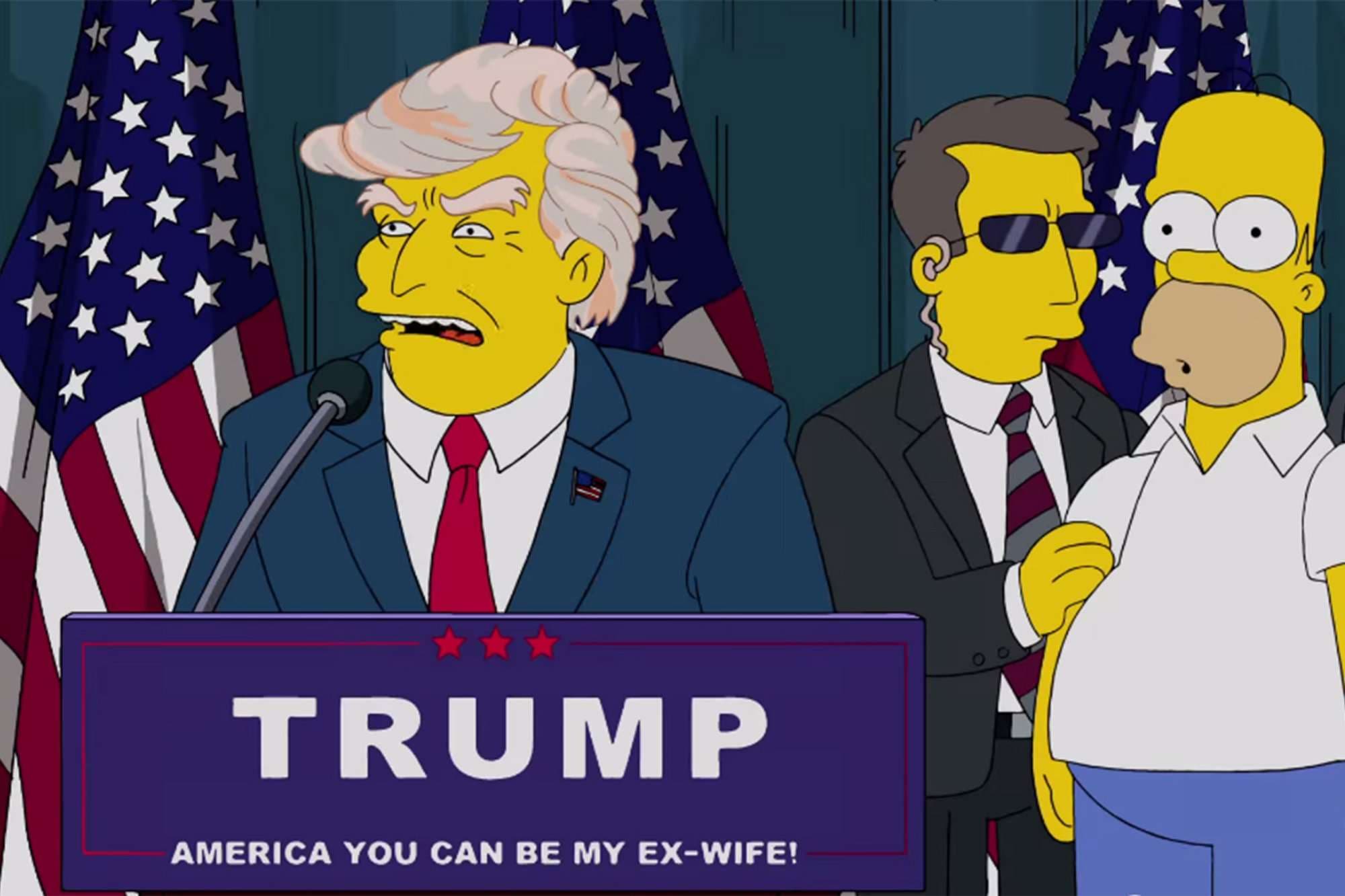 Simpsonët parashikuan zgjedhjen e Donald Trump, President të SHBA-së (VIDEO)