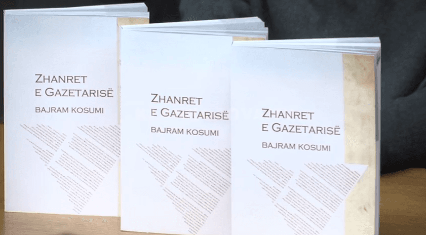 Bajram Kosumi promovon librin "Zhanret e gazetarisë" (VIDEO)
