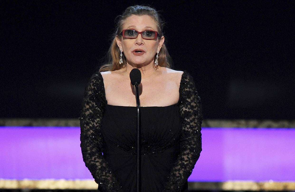 Aktorja Carrie Fisher vdes në moshën 60 vjeçare