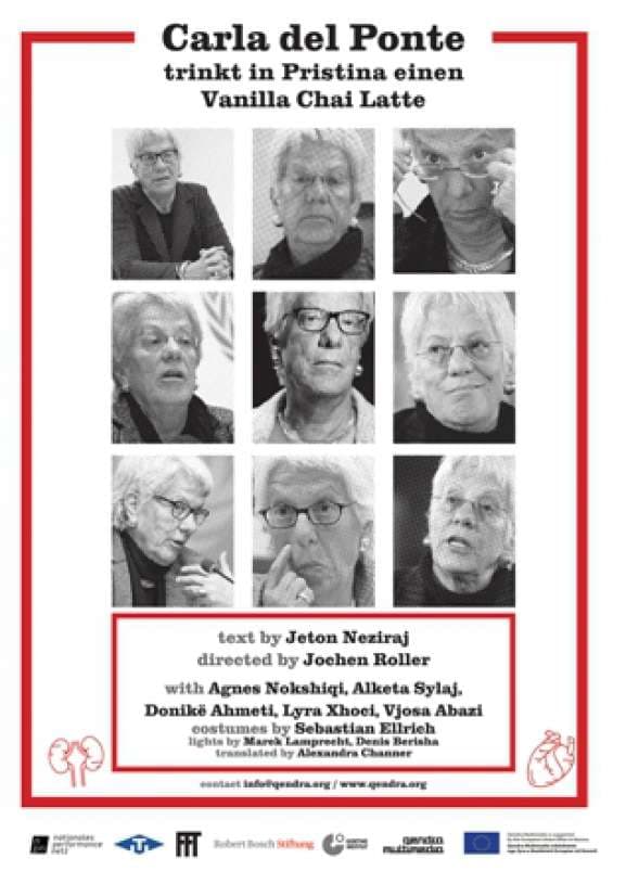 "Carla Del Ponte" nesër në teatrin Oda