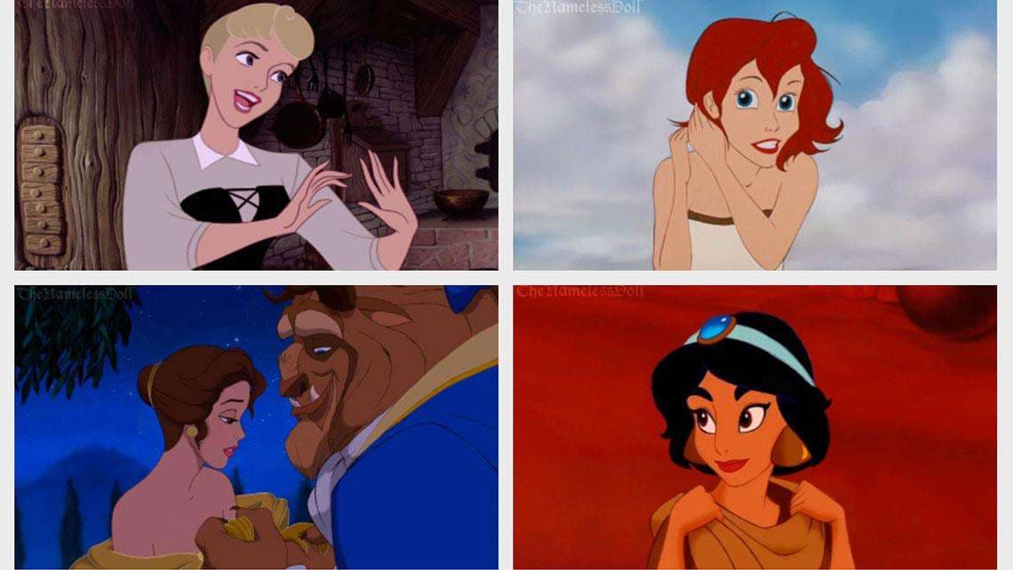 Si do dukeshin princeshat e Disney me flokë të shkurtra? (FOTO)