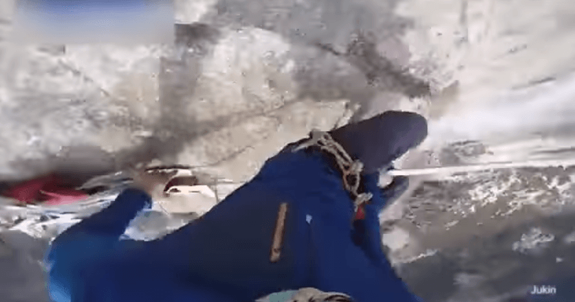 Të filmosh veten buzë vdekjes (VIDEO)
