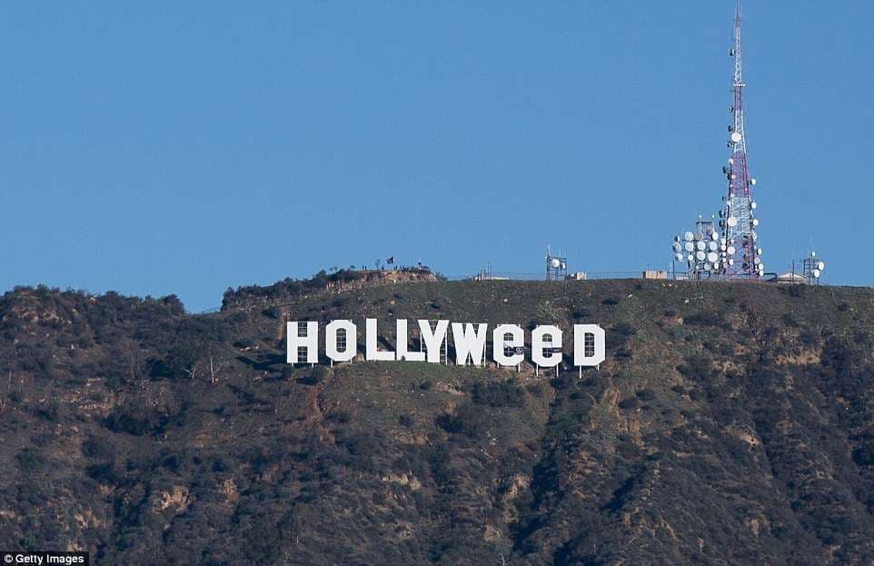 Hollywood-i  bëhet "Hollyweed"