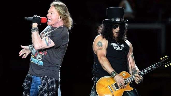 "Guns N'Roses" gabojnë emrin e qytetit ku mbanin koncertin