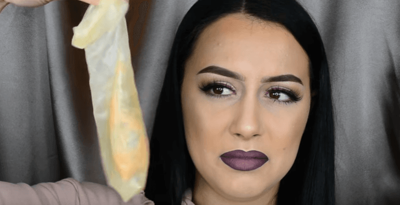 Një grim i përsosur me ndihmën e një kondomi (VIDEO)