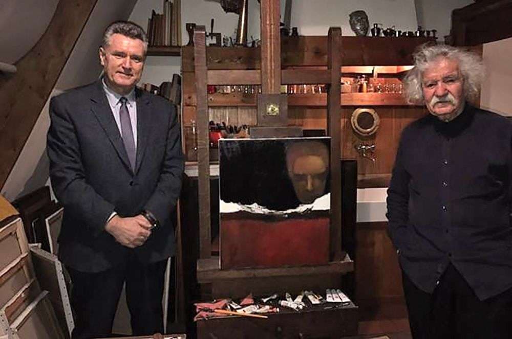 Hoti takoi në Francë piktorin me famë botërore, Omer Kaleshi