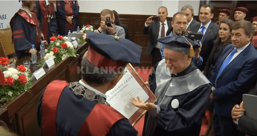 Vincenzo Paglia, doktor nderi i UP-së (VIDEO)