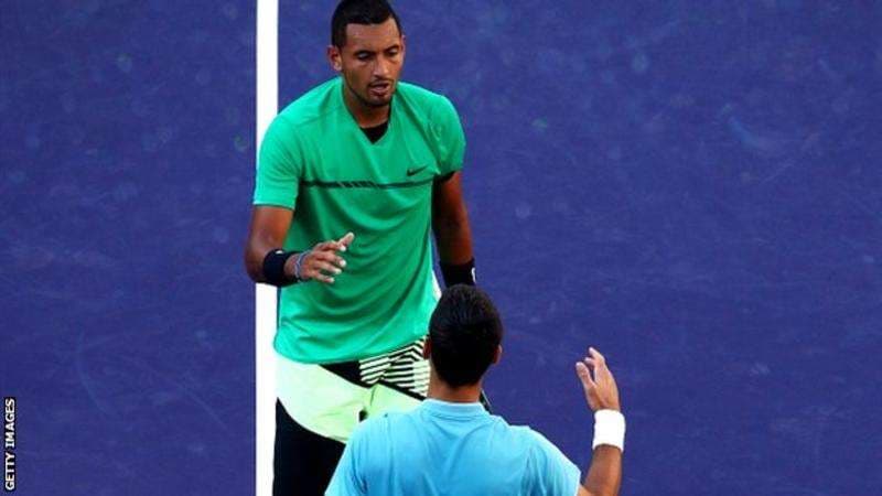 Kyrgios tërhiqet nga përballja me Federer