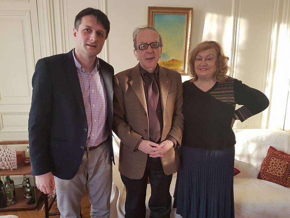 Murati takohet me shkrimtarin Ismail Kadare