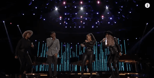 Alicia Keys dhe skuadra e saj këndojnë këngën e Aretha Franklin (VIDEO)