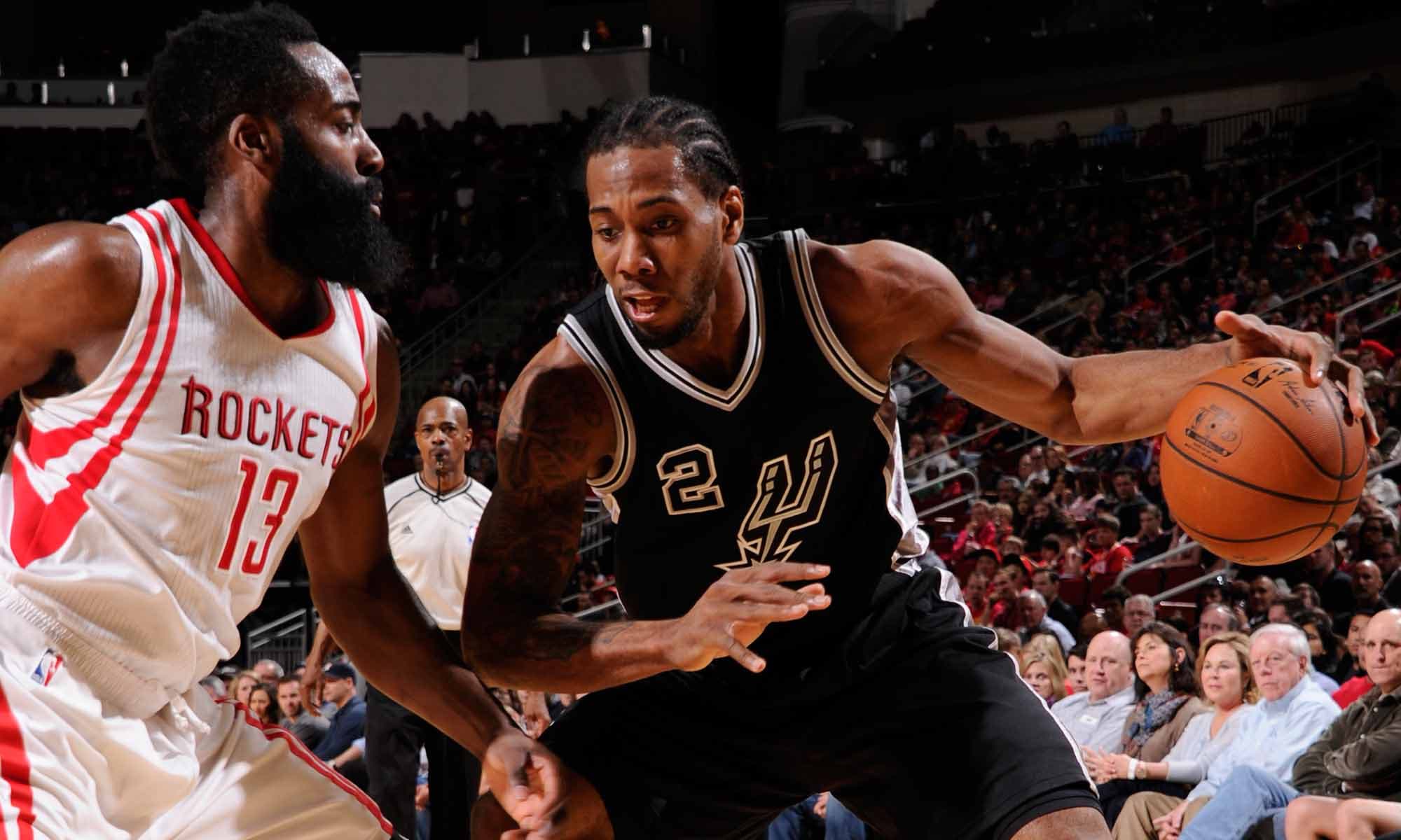 Spurs mposht Houstonin; Harden me triple double