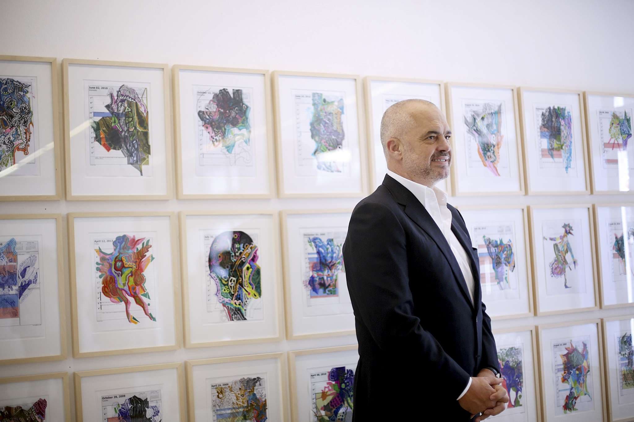 Rai Arte bën reportazh për Ramën: Artist dhe kryeministër