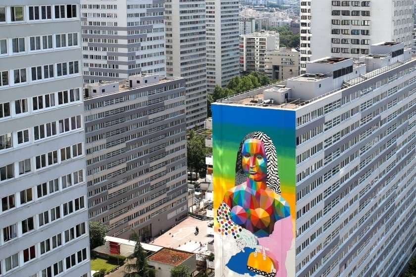 Mona Lisa përplot ngjyra