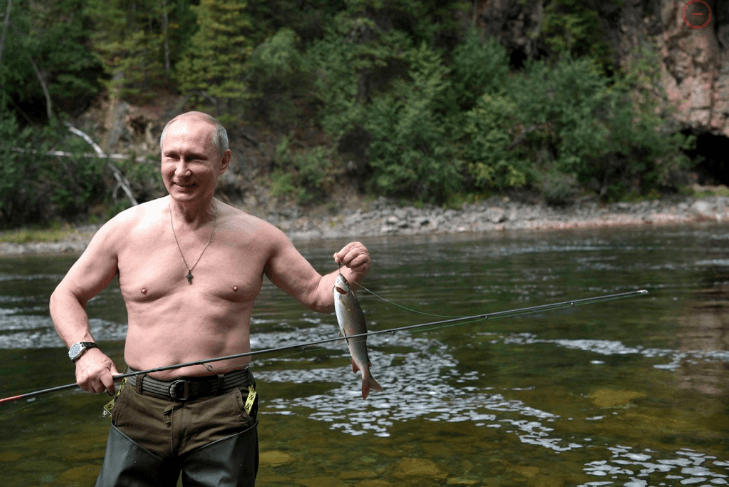 Çka po peshkon pa bluzë Vladimir Putin?