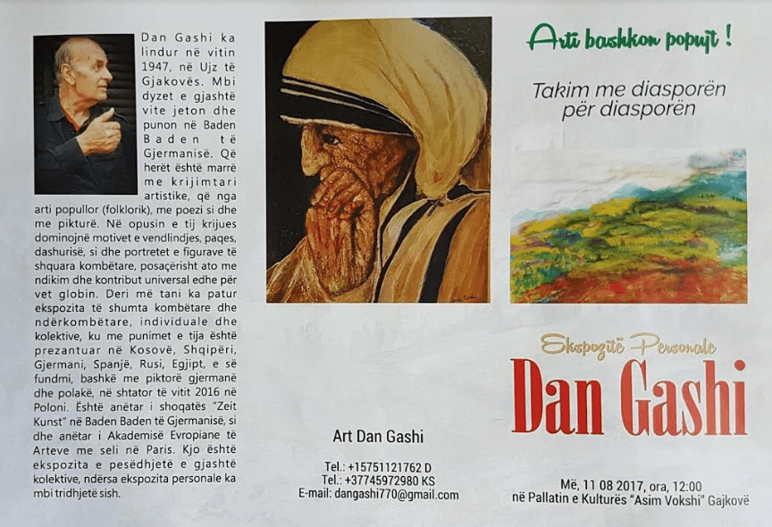 "Arti bashkon popujt" vjen në Gjakovë