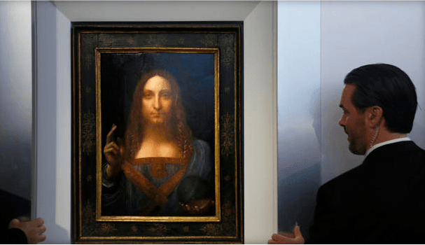 Piktura e fundit e Leonardo da Vinci del në ankand