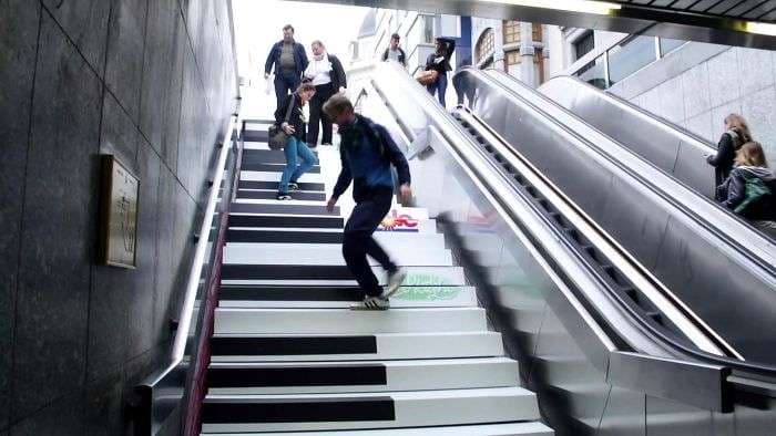 Eksperimenti i shkallëve piano (VIDEO)