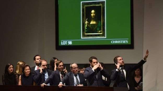 Shitet me çmim rekord, piktura 500 vjeçare punuar nga Leonardo Da Vinçi