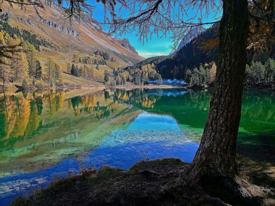Kështu duket vjeshta në Zvicër (FOTO)