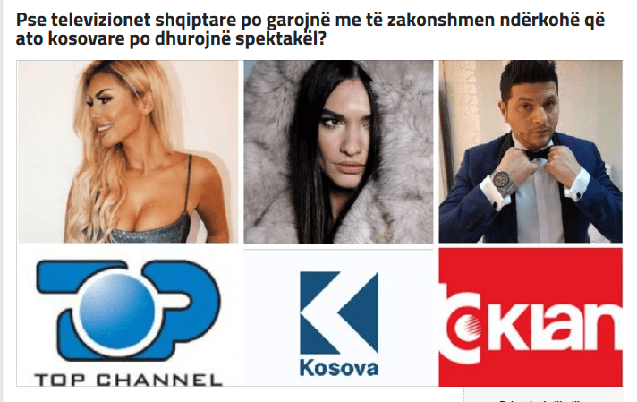 Mediat në Shqipëri: Programi festiv i Klan Kosovës leksion për spektakël