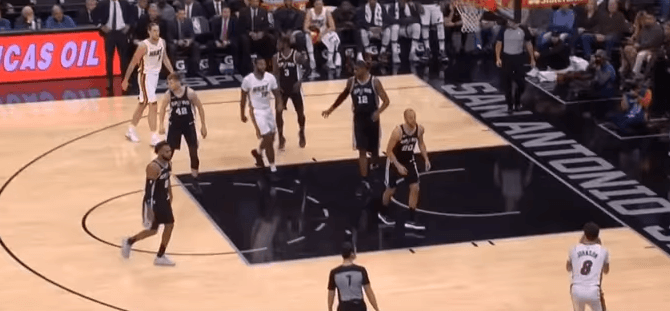 Tetë lojtarë të Spurs shënojnë pikë dyshifrore (VIDEO)
