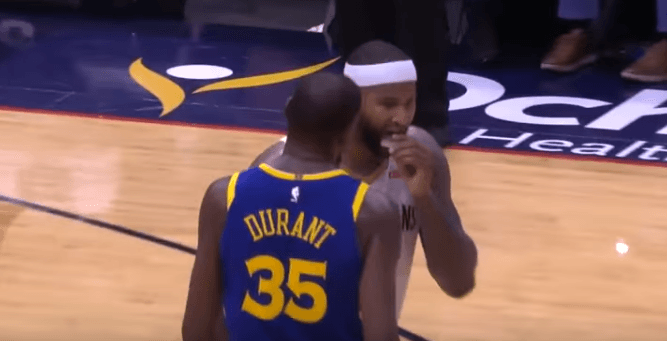Kampionët mposhtin Pelicans, përplasen Durant dhe Cousins (VIDEO)