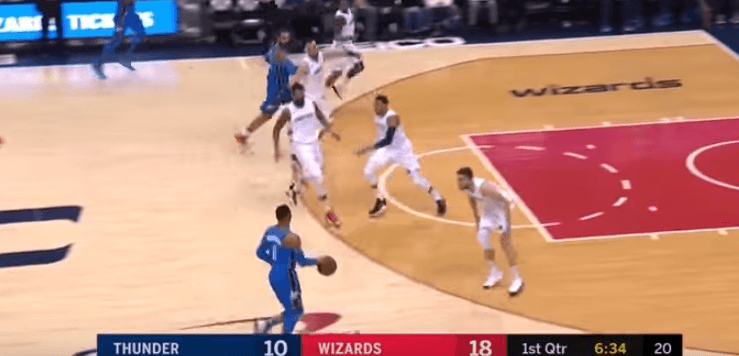 Wizards mund OKC-në (VIDEO)