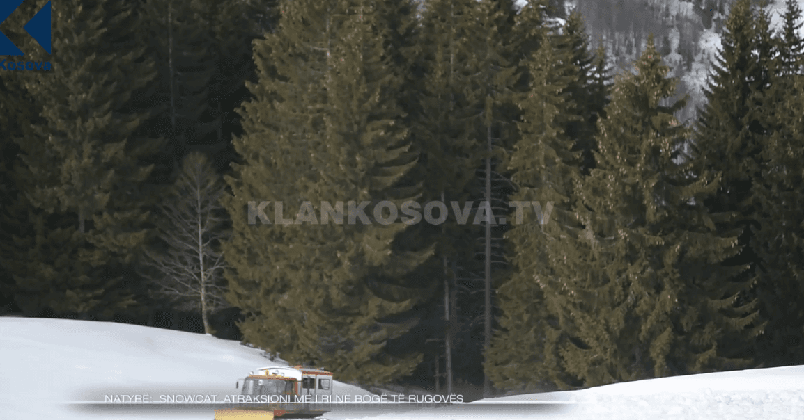 Snowcat, atraksioni më i ri në malet e Rugovës (VIDEO)