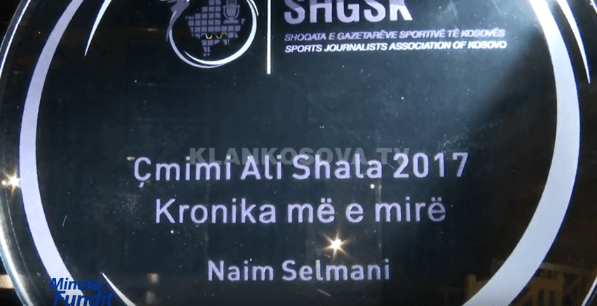 Kjo është kronika me të cilën Klan Kosova fitoi çmimin "Ali Shala" në sport (VIDEO)
