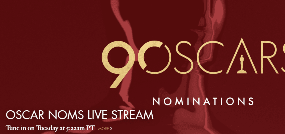 Këtu mund të ndiqni LIVE nominimet për Oscars 2018-të (VIDEO)