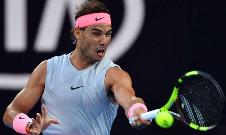 Australian Open, Nadal kalon me lehtësi raundin e parë