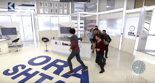 Vrapimi në studio, frymëzim nga kryeministri Ramush Haradinaj (VIDEO)