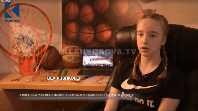 Dea Pushkolli, shpresa e basketbollit kosovar