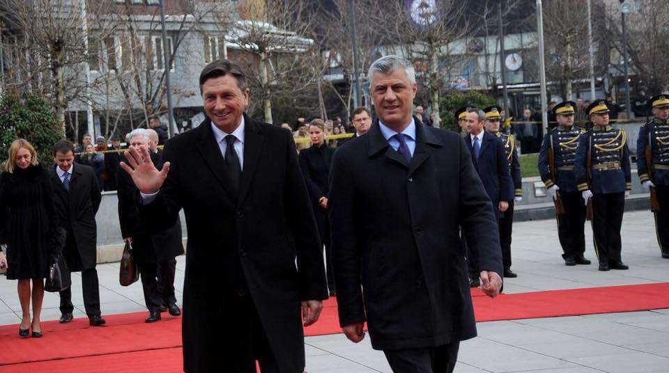 Thaçi: Sllovenia model në rrugëtimin tonë