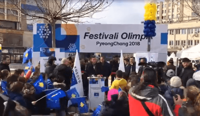 Hapet Festivali Olimpik në Prishtinë (VIDEO)
