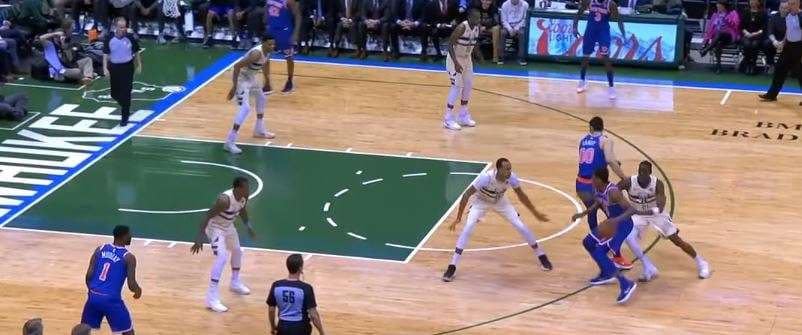 Bucks mund Knicks (VIDEO)