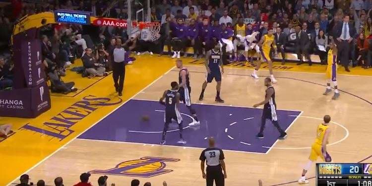 Lakers mposht Nuggets (VIDEO)