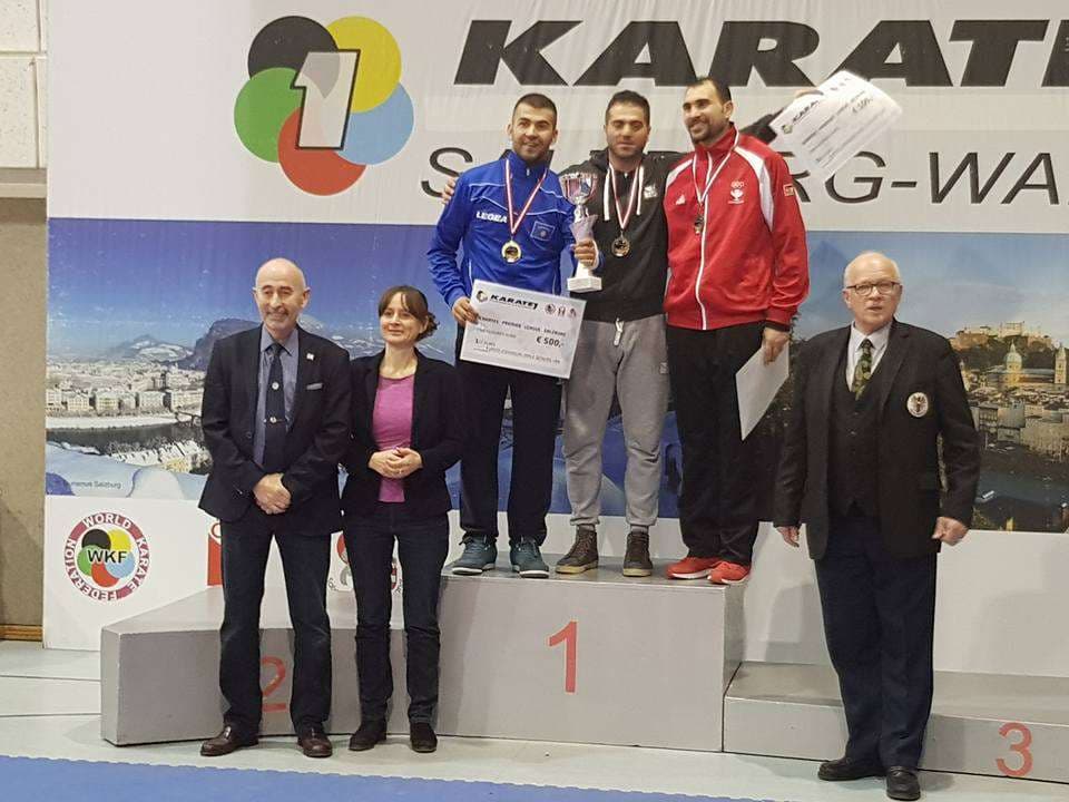 Kosovari, Herolind Nishevci, kampion në karate