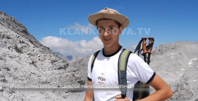 Korab Dreshaj, djaloshi i inspiruar dhe i dashuruar me bjeshkët (VIDEO)