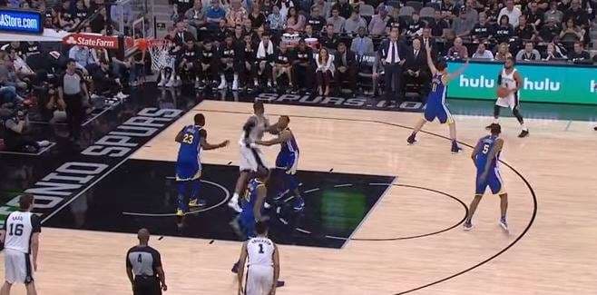 Warriors mund Spurs (VIDEO)