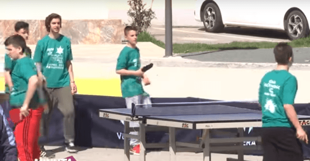 Kosova shënon ditën e pingpongut (VIDEO)