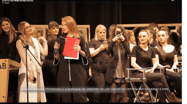Shkolla Profesionale Gjermane certifikon studentet e parë të "Make Up" (VIDEO)
