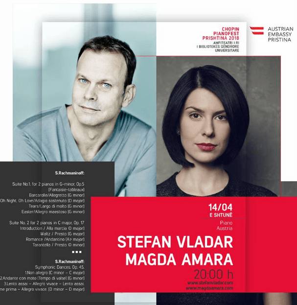 Muzikantë nga Austria performojnë në Chopin Piano FEST Prishtina 